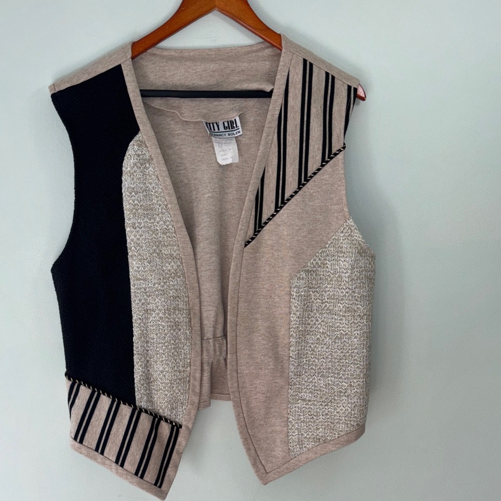 Vintage Nancy Bolen Vest size Large